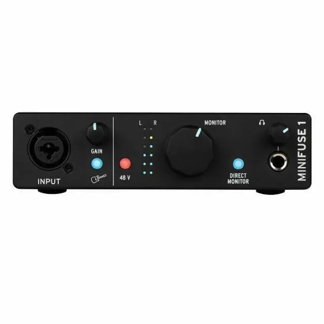 Arturia MiniFuse 1 Κάρτα Ήχου USB Black