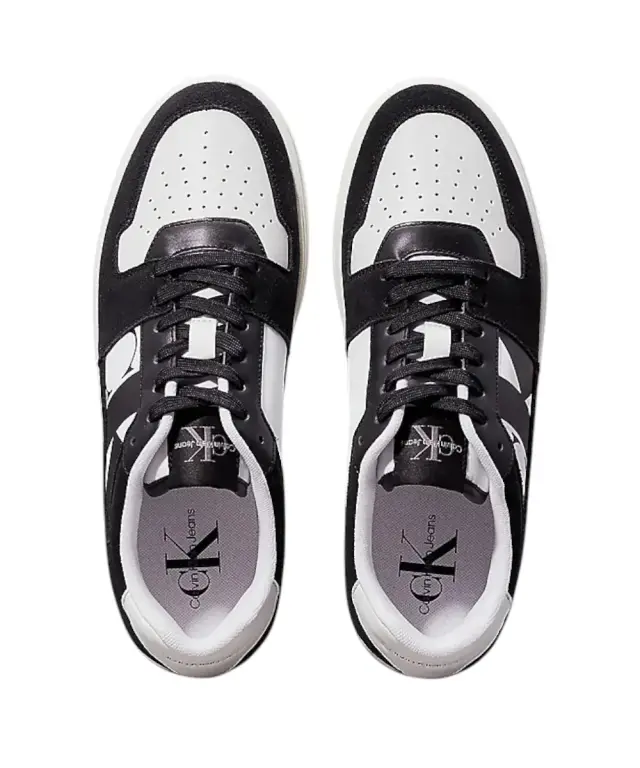 Calvin Klein - Classic Cupsole Ανδρικά Sneakers YM0YM01093-0GM Μαύρο/Λευκό - 43 3