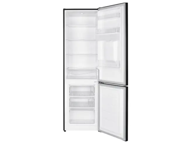 Ψυγειοκαταψύκτης Heinner HC-HM260BKWDE++, με Βρυσάκι Νερού, Συνολική Χωρητικότητα 260L, Ενεργειακή Κλάση E και Ύψος 180cm HC-HM260BKWDE++