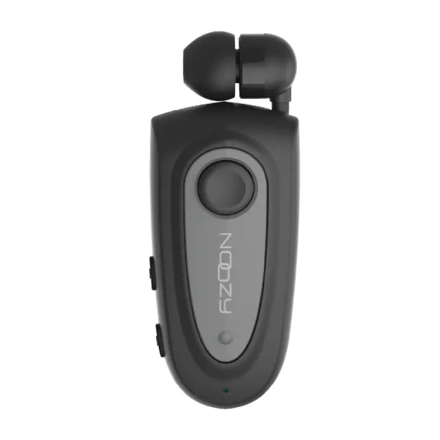 Bluetooth Hands Free Noozy Roller BH67 Bluetooth V.5.3 με Δόνηση Multi Pairing Γκρι 3
