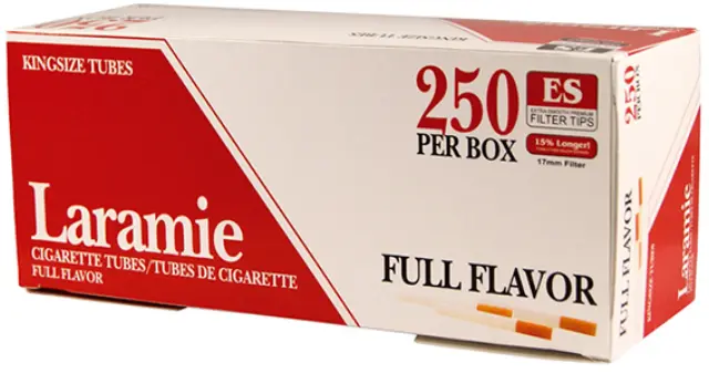 Laramie Άδεια Τσιγάρα Red - 250τεμ.