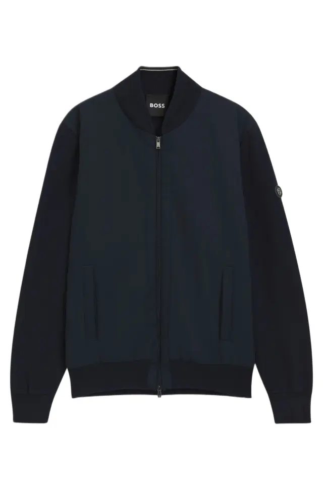 Boss ανδρική ζακέτα μπουφάν bomber 50565508-1