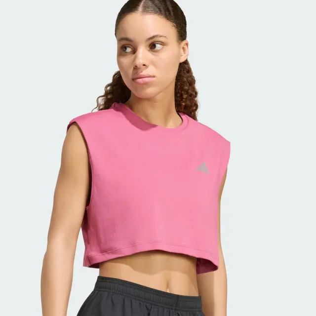 adidas Running Essentials Crop T-Shirt - XS