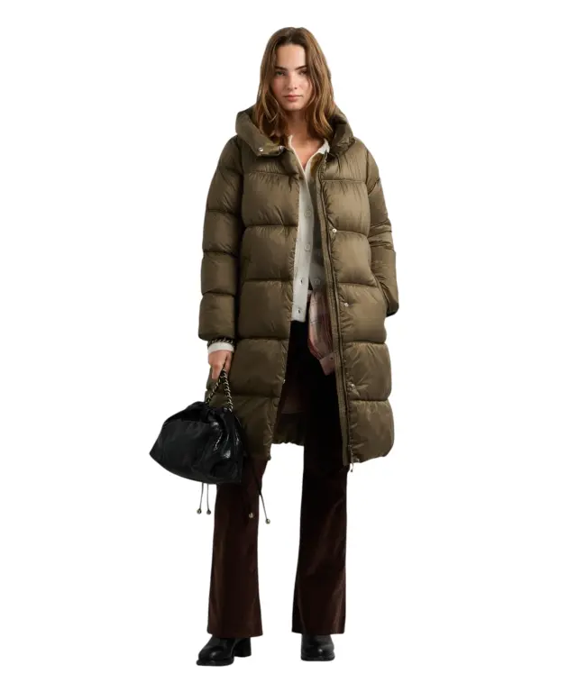 Pepe Jeans - Γυναικείο Μακρύ Μπουφάν Lauren Long PL4024543-765 Χακί 2