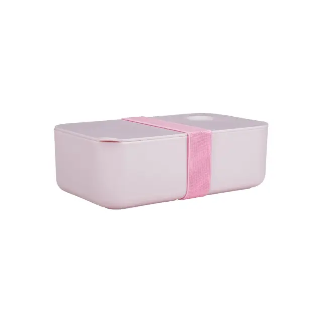 Estia Homely Δοχείο Φαγητού Πλαστικό Rose Quartz Κατάλληλο για Φούρνο Μικροκυμάτων 1000ml