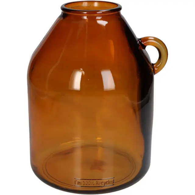 Βάζο Amber Ανακυκλωμένο Γυαλί 21x21x25.5cm
