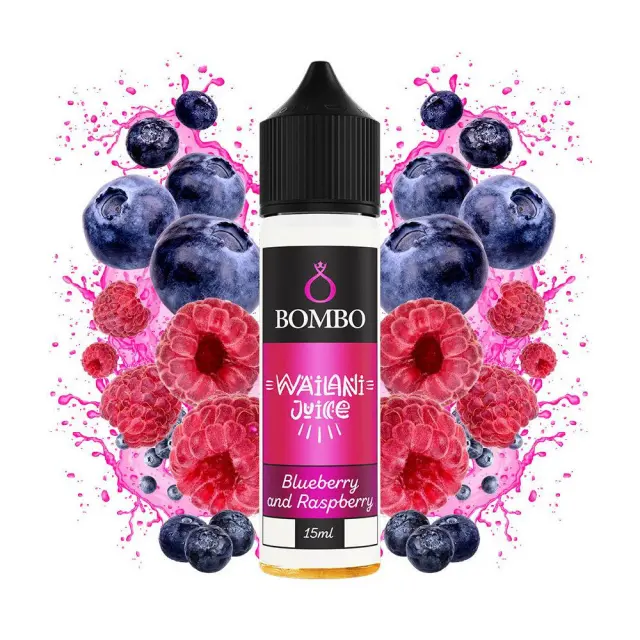 Bombo Wailani Juice Blueberry and Raspberry 15ml/60ml Flavorshot