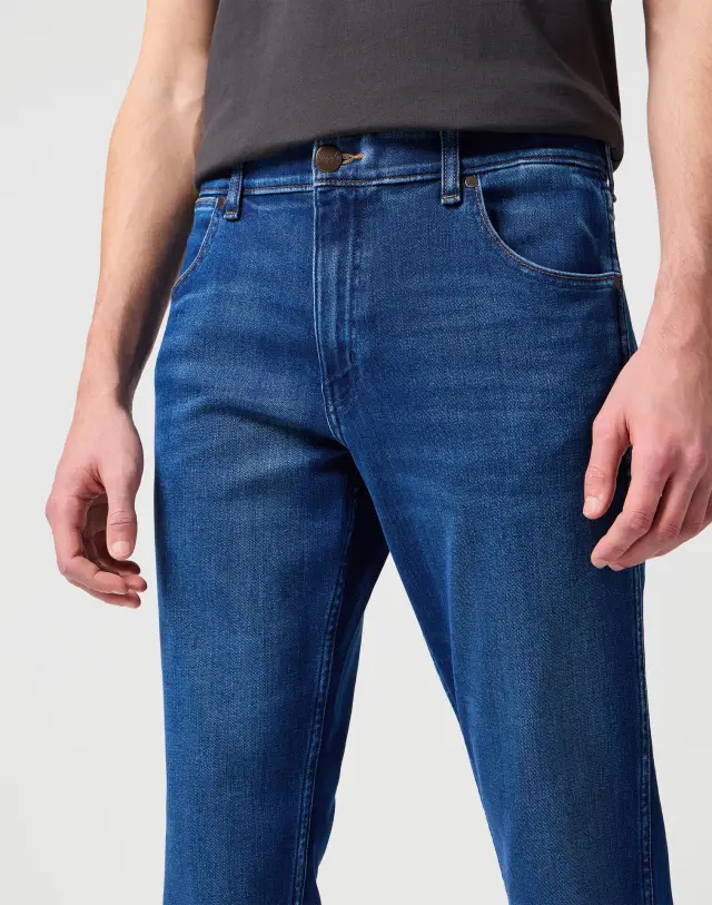 Wrangler Ανδρικό GREENSBORO 803 OLYMPIA Τζιν Παντελόνι – Dark Blue - 44W 34L 3