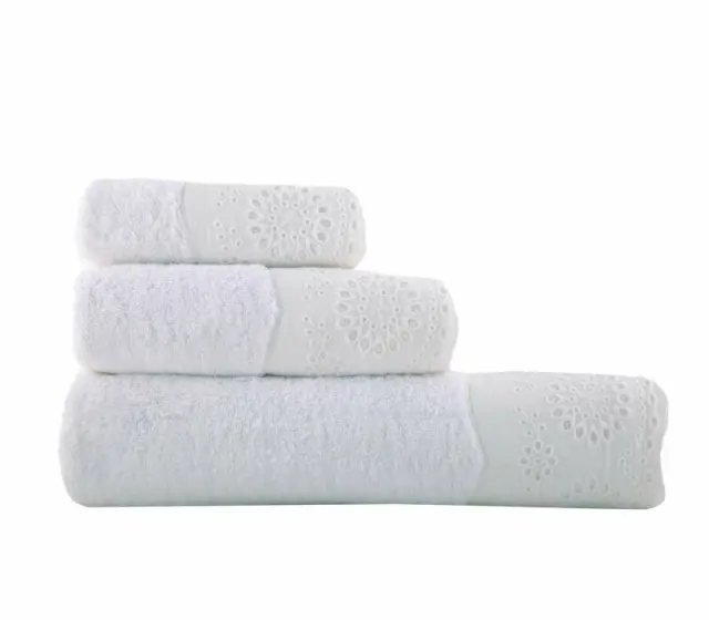 ΠΕΤΣΕΤΑ ΒΑΜΒ.TERESA 3ΤΜΧ WHITE 30X50-50X90-70X140 - NEF NEF 3
