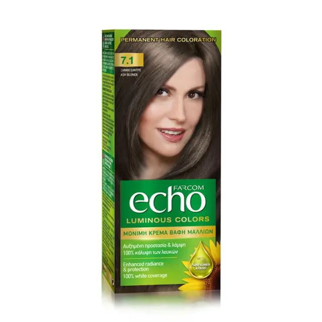 ΕCΗΟ ΣΕΤ ΒΑΦΗΣ 60ΜL 7.1 ΞΑΝΘΟ ΣΑΝΤΡΕ/ ASH BLONDE