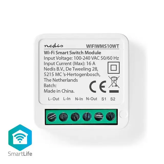 Wi-Fi Smart διακόπτης,16A.