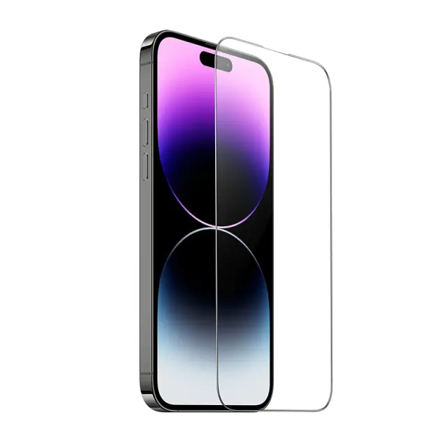 Tempered Glass Hoco Premium Series A34 9D Large Arc Dustproof Anti-glare 0.4mm για Apple iPhone 15 Pro Max Fresh Secrets