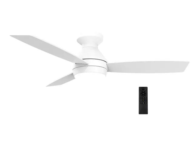 ΑΝΕΜΙΣΤΗΡΑΣ ΟΡΟΦΗΣ 25W Φ1,07m LED 22W ΜΕ ΤΗΛΕΧ/ΡΙΟ MDF ΛΕΥΚΟΣ