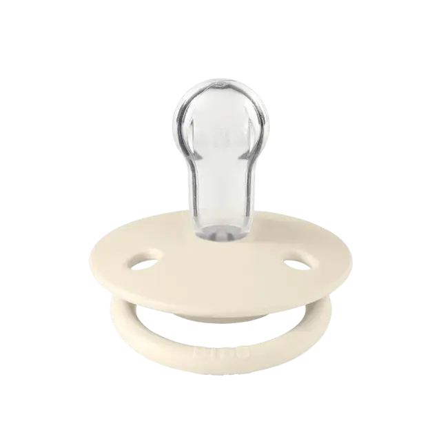BIBS x Moomin De Lux Pacifiers 2 Pack Little My - Ivory/Vanilla 2