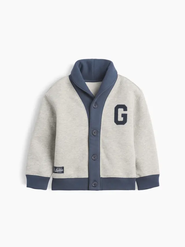 Βρεφική & Νηπιακή Ζακέτα VintageSoft Varsity Grey - 5YRS