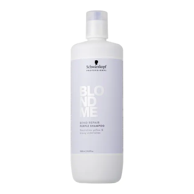 Schwarzkopf Professional BlondMe Bond Repair Purple Shampoo 1000ml