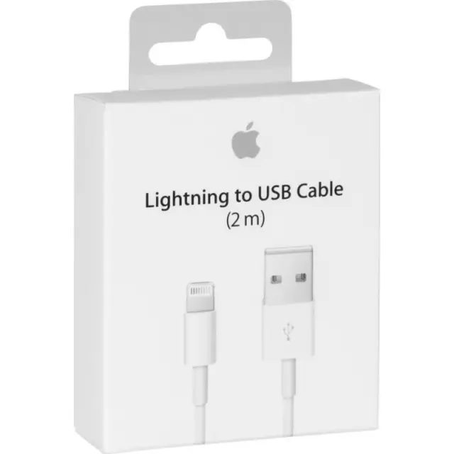 Καλώδιο σύνδεσης Apple για iPhone 5/5S/5C/6 Lightning MD819ZM Γνήσιο 2m 2
