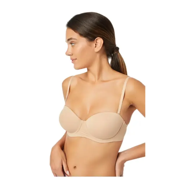 Minerva Γυναικείο Σουτιέν Strapless Everyday, Χρώμα Nude - 75B