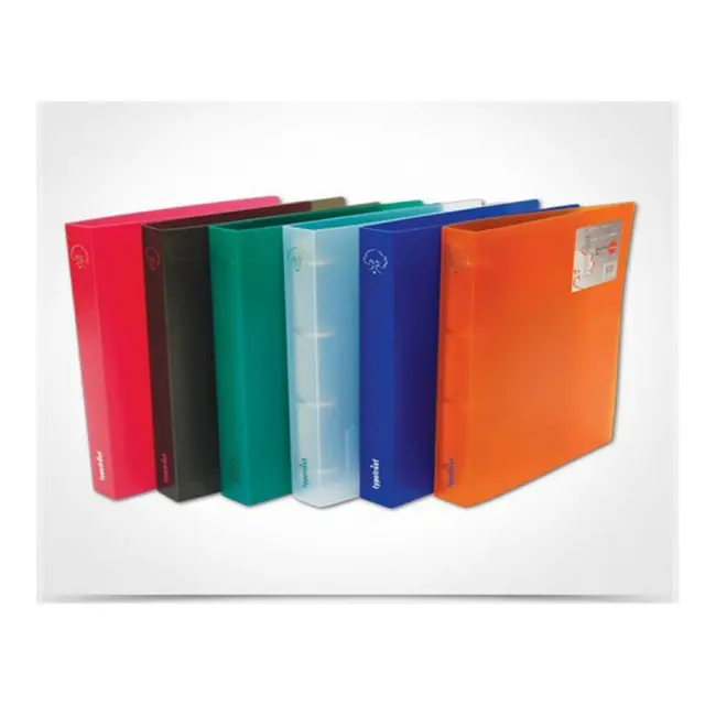 Ντοσιέ 2 Κρίκων PP 4x32x25cm Διάφορα Χρώματα