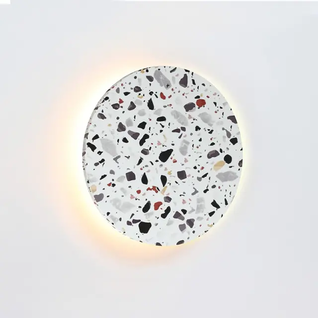 ECLIPSE-ΦΩΤΙΣΤΙΚΟ ΕΠΙΤΟΙΧΟ/ΟΡΟΦΗΣ ΠΟΛΥΧΡΩΜΟ MDF LED SMD 10W 3000Κ 800LM IP20 ΚΥΚΛΟΣ Φ22ΧΗ3,6CM / ZM1710LEDWT 2