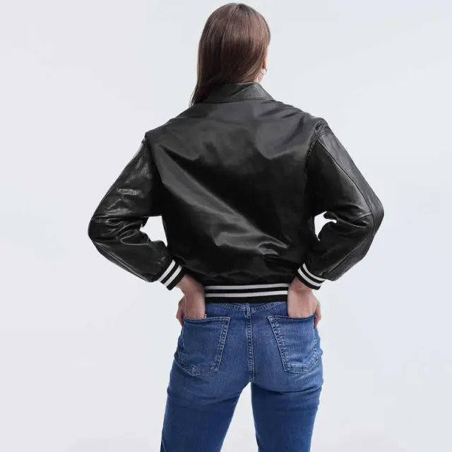 Μπόμπερ Μπουφάν DKNY D2B4A119-BLK Μαύρο - M 2