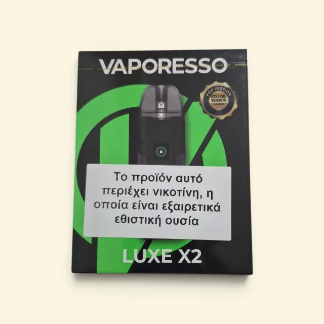Vaporesso Luxe X2 Night Black 5ml - Ηλεκτρονικο Τσιγάρο Pod