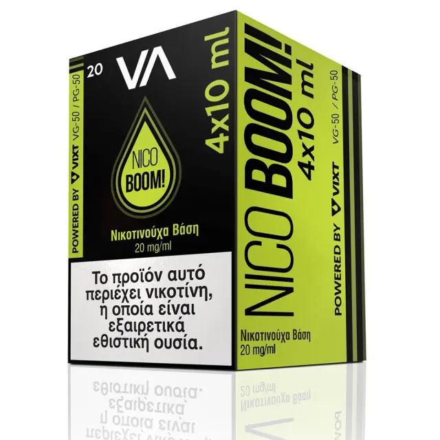 Innovation Nico Boom 50VG-50PG 20mg 10ml Nicotine Booster 1τμχ
