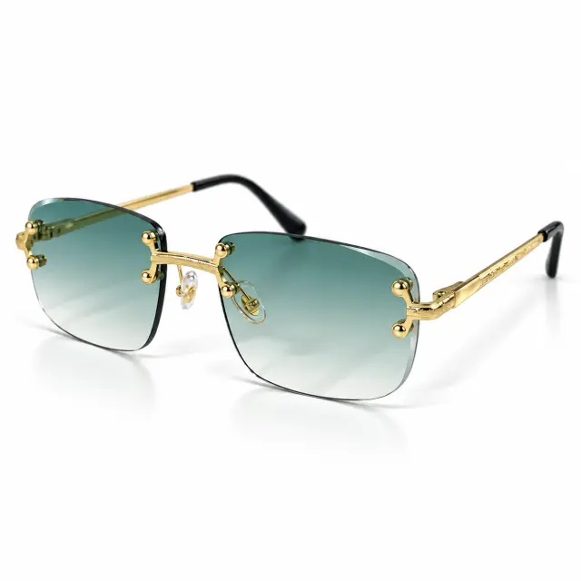 Ghetto Palette Sunglasses – Teal Gold | Unisex 2