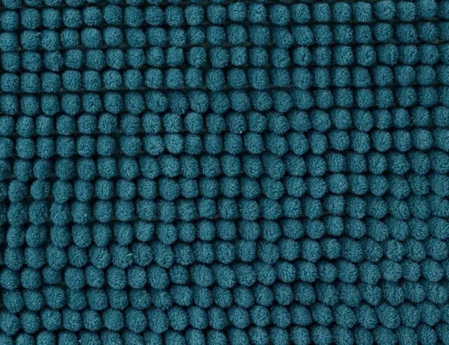 Πατάκι Μπάνιου Chenille 5five με διαστάσεις 50x80cm - Petrol blue 138043P 3