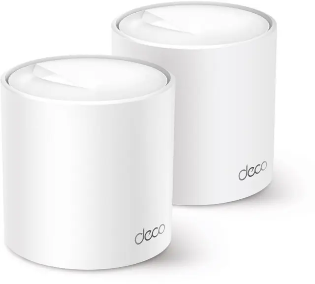 TP-Link Deco X50 v2 WiFi Mesh Network Access Point Wi‑Fi 6 Dual Band (2.4 & 5GHz) v1 2-Pack (Deco X50(2-Pack))