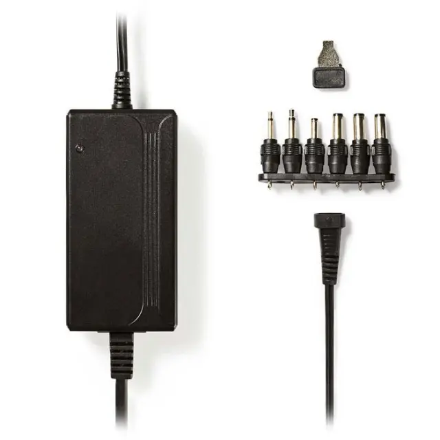 Universal τροφοδοτικό 27W switching με συμπαγή σχεδιασμό έξοδο 3-12V και ενδεικτική λυχνία LED.