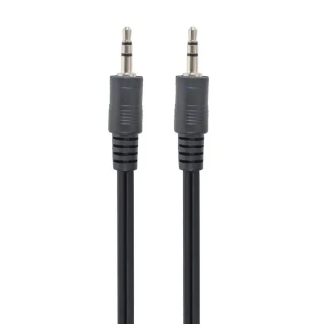 Cablexpert Καλώδιο 3.5mm male - 3.5mm male Μαύρο 5m (CCA-404-5M) (GEMCCA-404-5M)