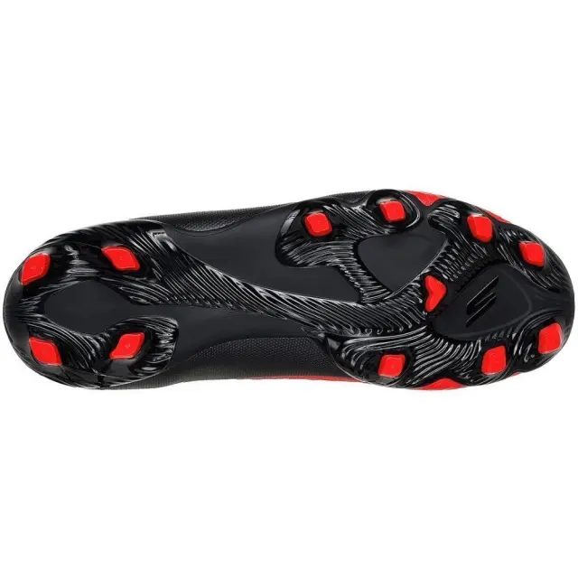 Skechers SKX 2 Club MG (252132-RDBK) - Μαύρο-Κόκκινο 2