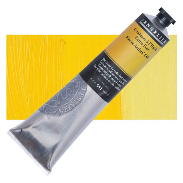 Sennelier Λάδι Finest Artists Oil 541 Cadmium Yellow Medium Hue - 200ml