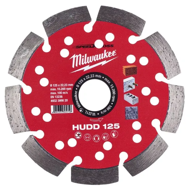 Milwaukee 4932399820 - Δίσκος Διαμαντέ HUDD 125mm MW