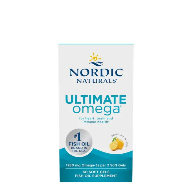 Nordic Naturals Ultimate Omega lemon, 60-softgels