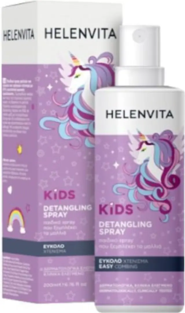 Helenvita Παιδικό Conditioner Unicorn Detangling για Εύκολο Χτένισμα σε Μορφή Spray 200ml
