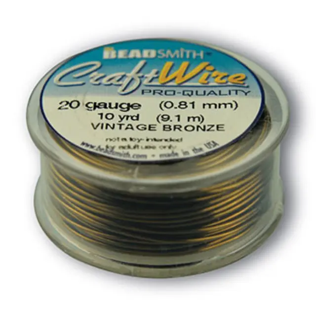 Σύρμα Vintage Bronze "Non Tarnish" Ø0.81mm - 9.14m