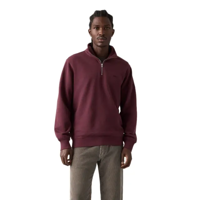 Levi's Original Housemark Quarter-Zip Pullover ανδρική μπλούζα φούτερ A86060021-1