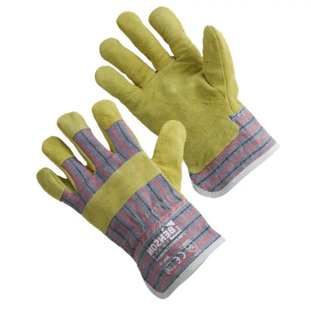 Working gloves cow split leather 3133X