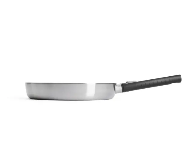 Τηγάνι Woll Logic Steel από ανοξείδωτο ατσάλι, με αποσπώμενη λαβή και διάμετρο 28cm1528LCS 3