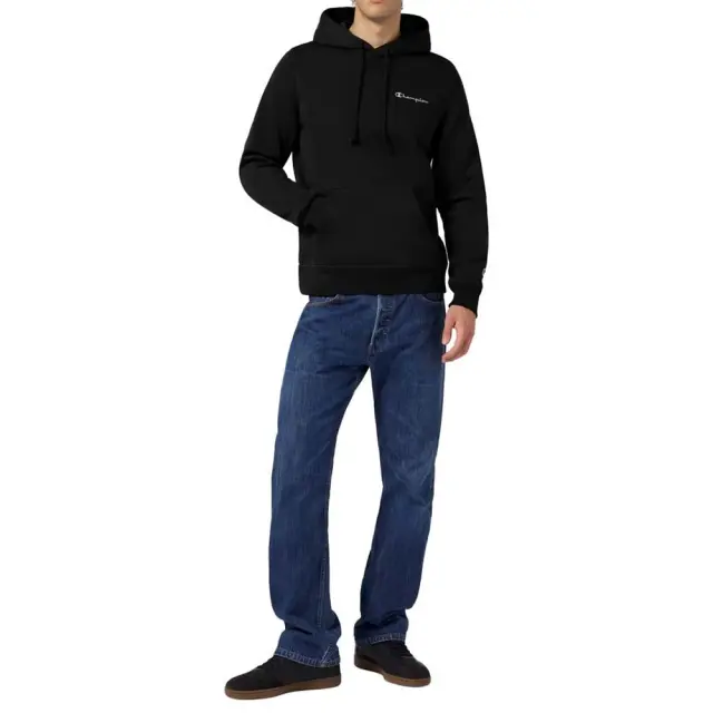 Champion Men's Hooded Sweatshirt Μαύρο 221790-KK001 (Champion) 3