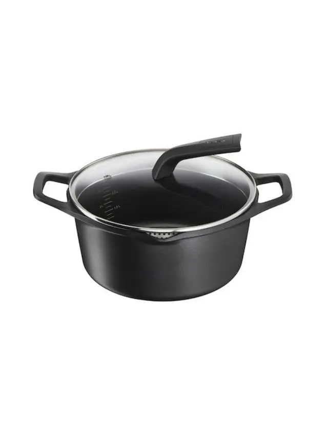 Tefal Robusto Βαθιά Κατσαρόλα από Χυτό Αλουμίνιο 24cm E24946 2