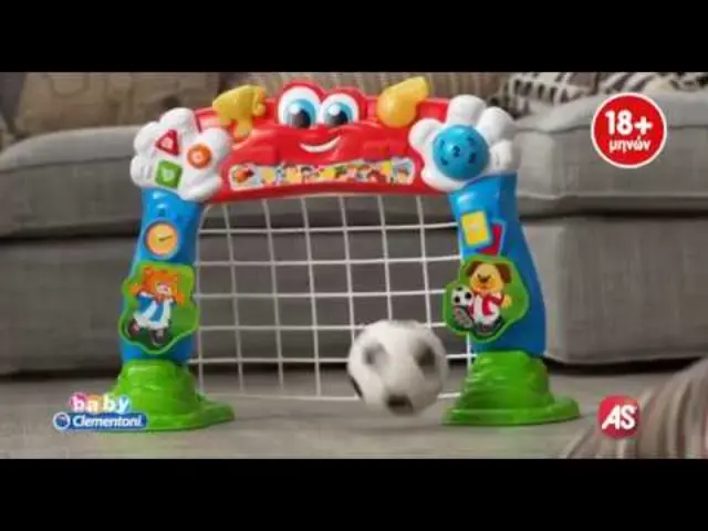 Baby Clementoni Βρεφικό Εκπαιδευτικό Γκολάκιας Για 18+ Μηνών (1000-63511) 2