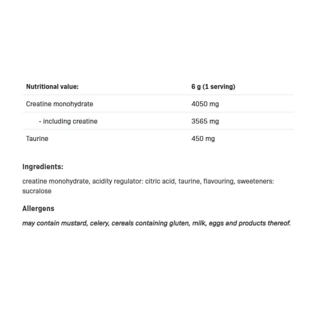 ALLNUTRITION Creatine Muscle Max Apple, 500 g 2