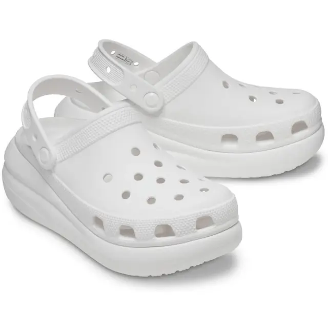 Crocs Classic Crush Clog White Blanc 207521-100 2