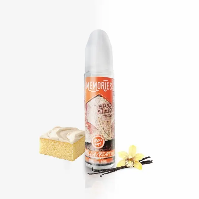 Vanilla Cream 20ml (60ml) - Memories Flavorshots