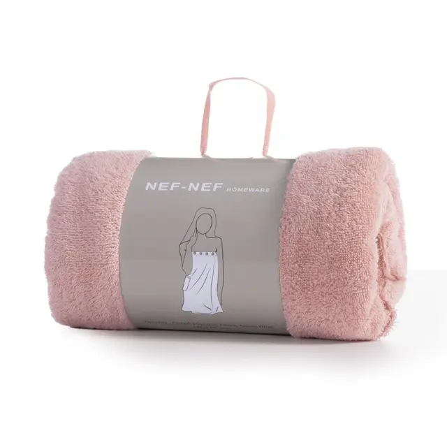 Πετσέτες Παρεό Σώματος 80x146 Nef-Nef Homeware Sandy pink
