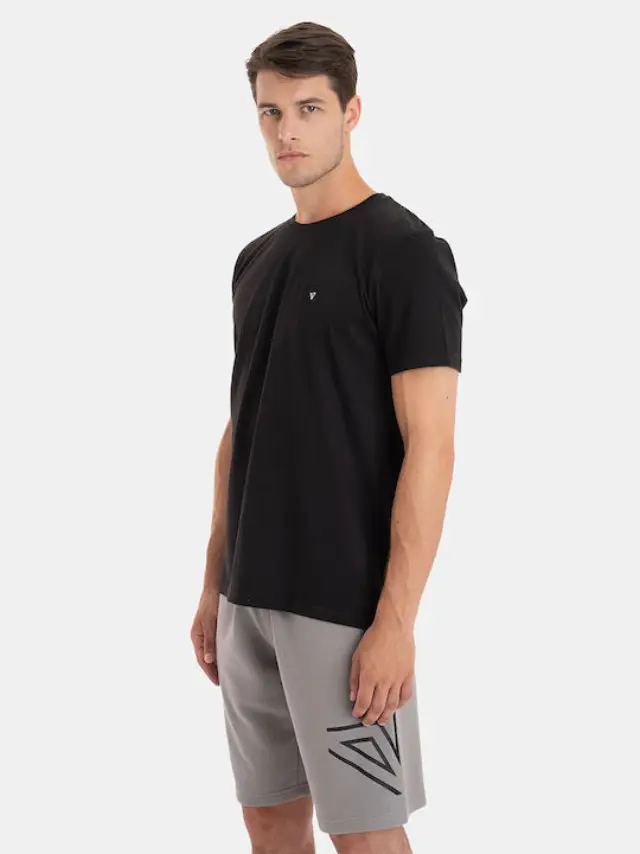 MEN'S BASIC LOGO T-SHIRT 50031-THYME - S 2