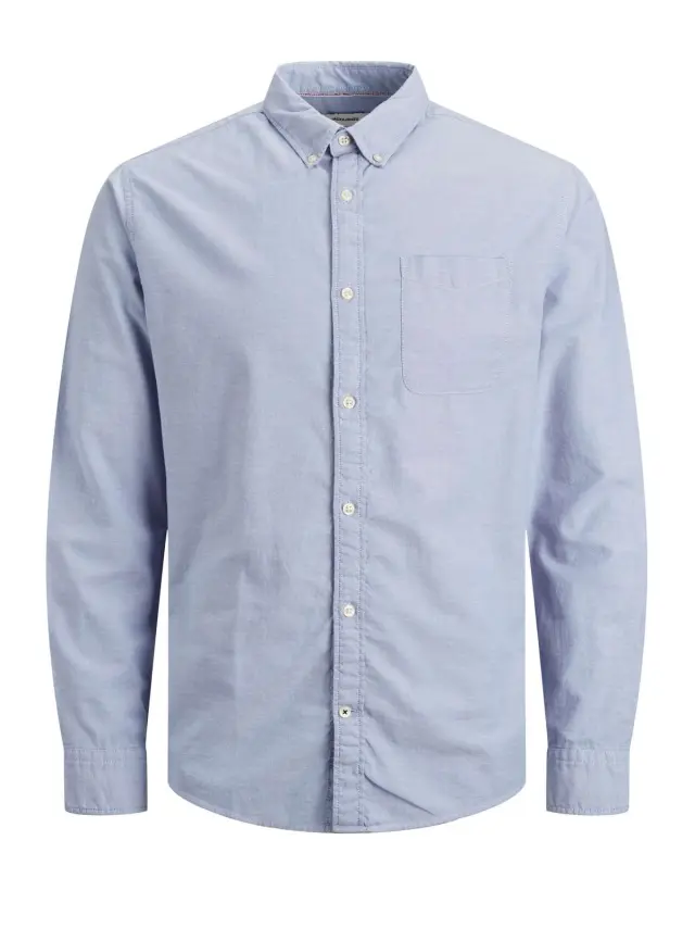 JJEOXFORD SHIRT LS NOOS Cashmere Blue